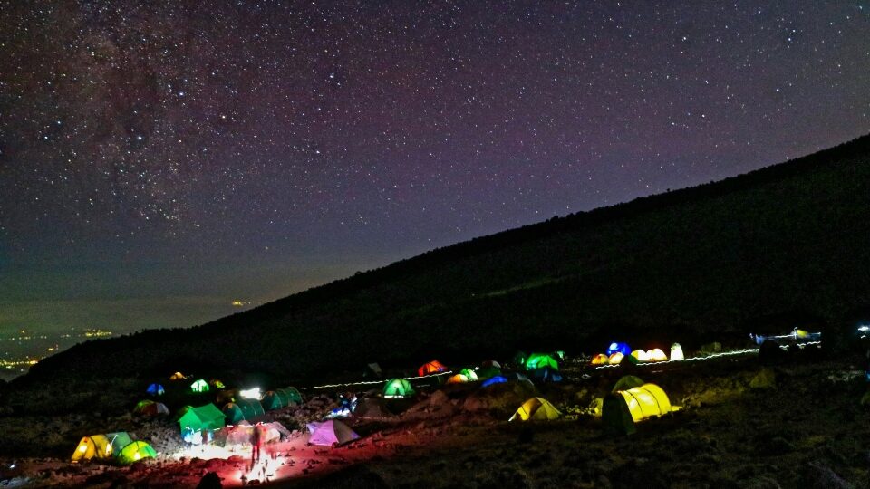 night camping