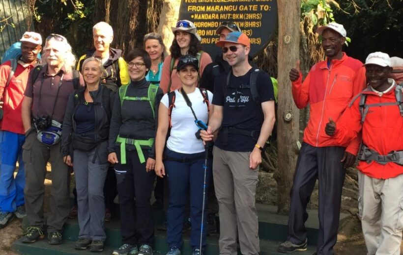 Kilimanjaro Climb: Lemosho Route 8 Days 7 Nights