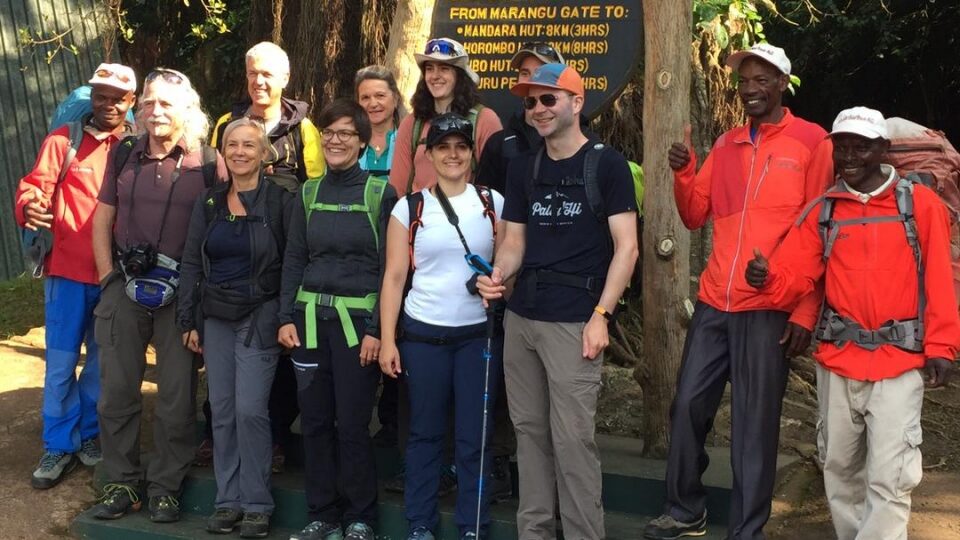 kilimanjaro marangu gate