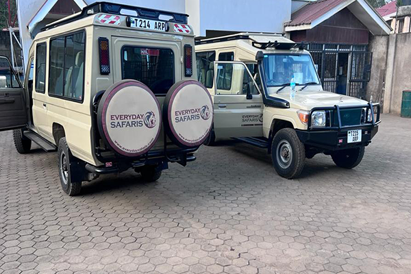 Everyday Safaris safari vehicles