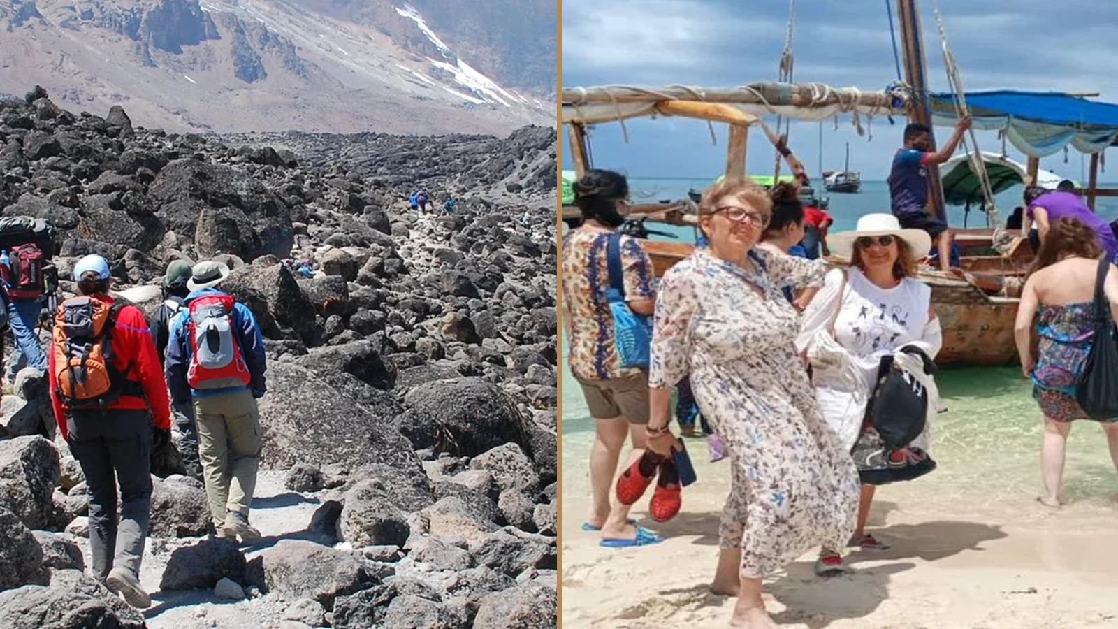 Machame Route and Zanzibar