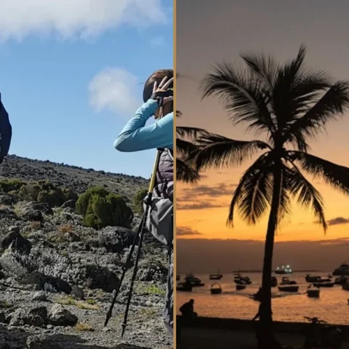 Kilimanjaro Lemosho Route climb and Zanzibar beach holiday combination