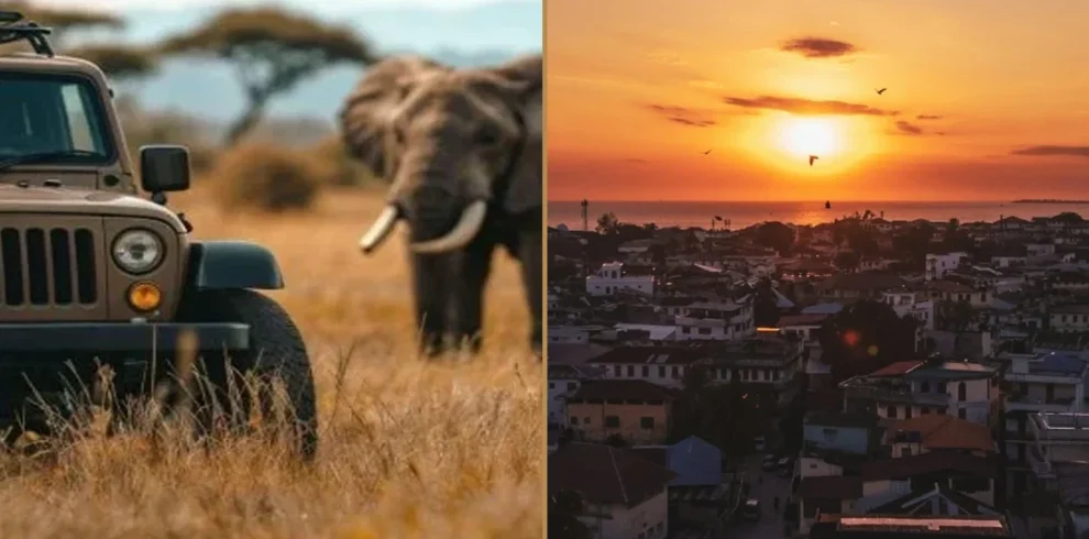 Tanzania wildlife safari and Zanzibar beach holiday combination