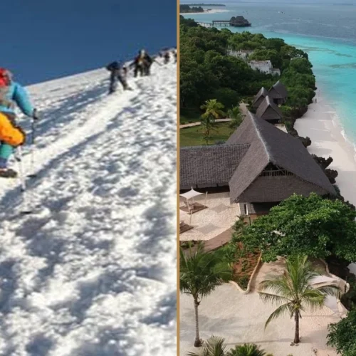 Kilimanjaro Northern Circuit climb and Zanzibar beach holiday combination