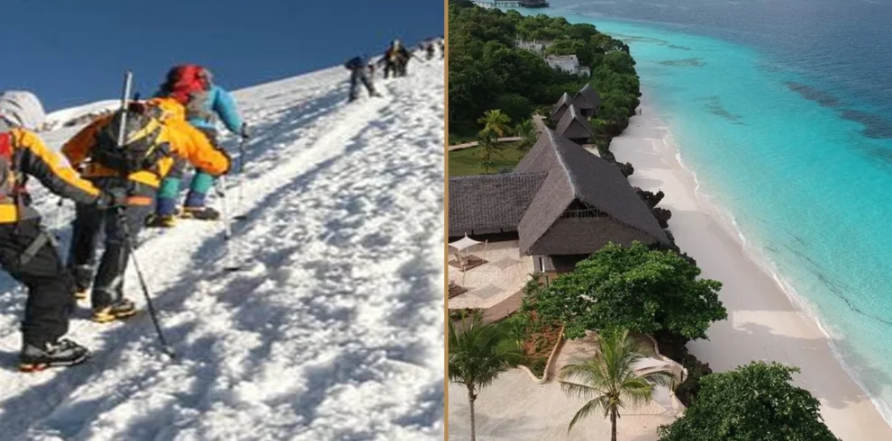 Kilimanjaro Northern Circuit climb and Zanzibar beach holiday combination