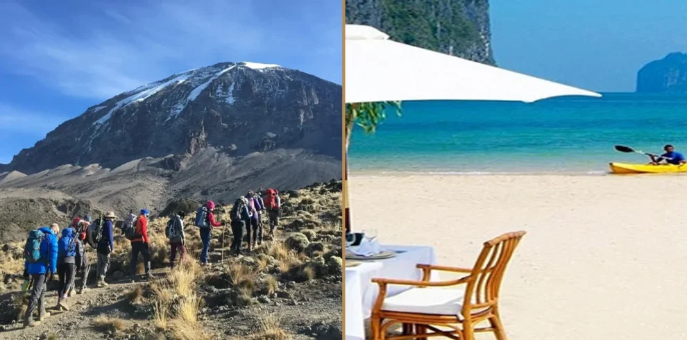 Kilimanjaro Marangu Route climb and Zanzibar beach holiday combination