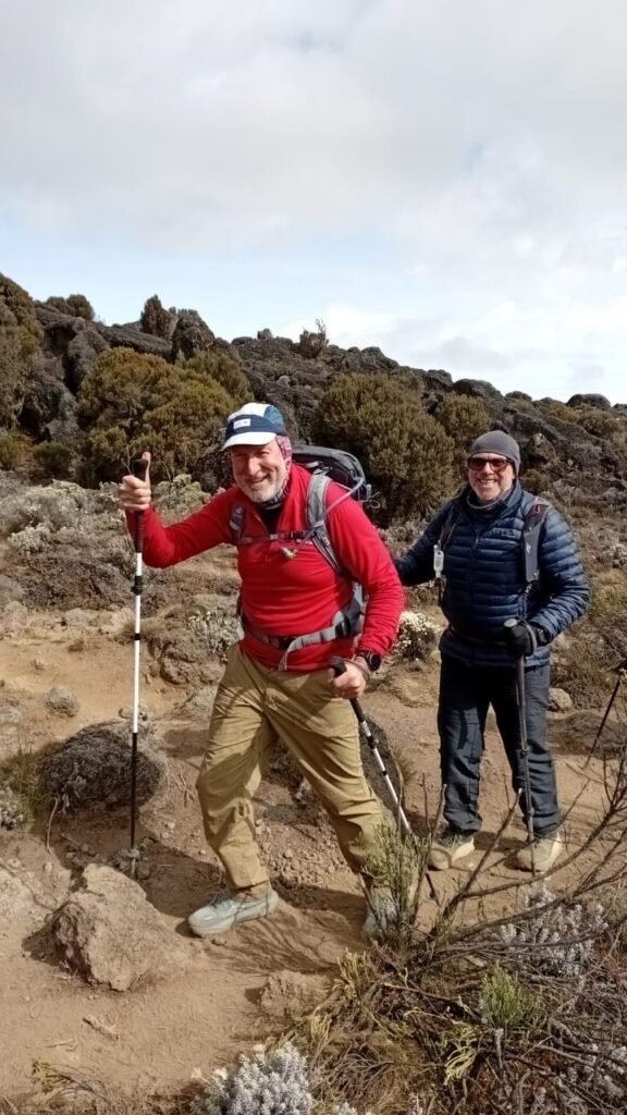 Guided Kilimanjaro Trekking Rocky High Altitude Trail Tanzania