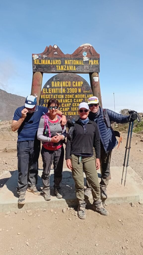 Kilimanjaro Barranco Camp Trekking Group 3900m Tanzania