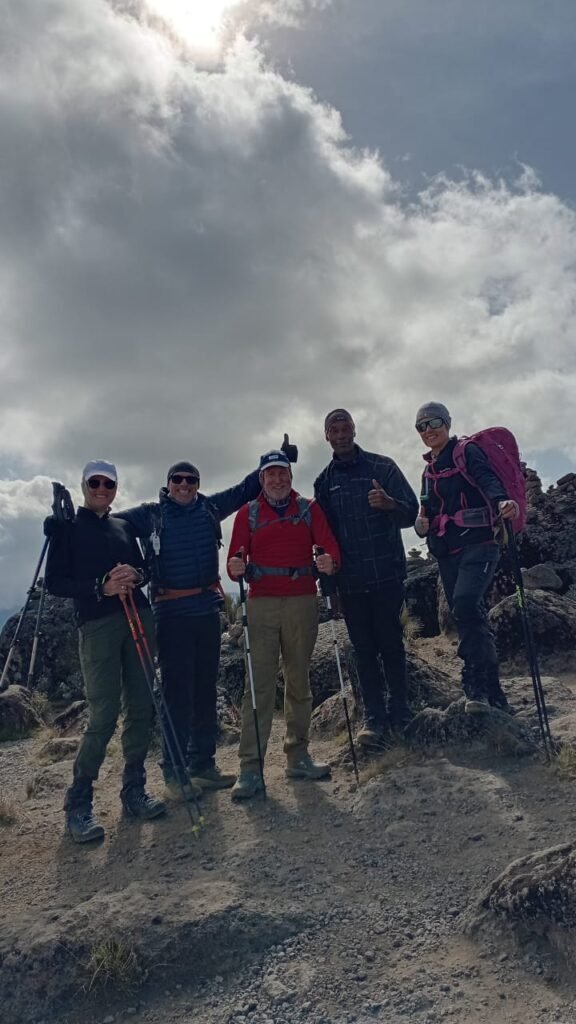 Kilimanjaro Climbing Group High Altitude Clouds Tanzania