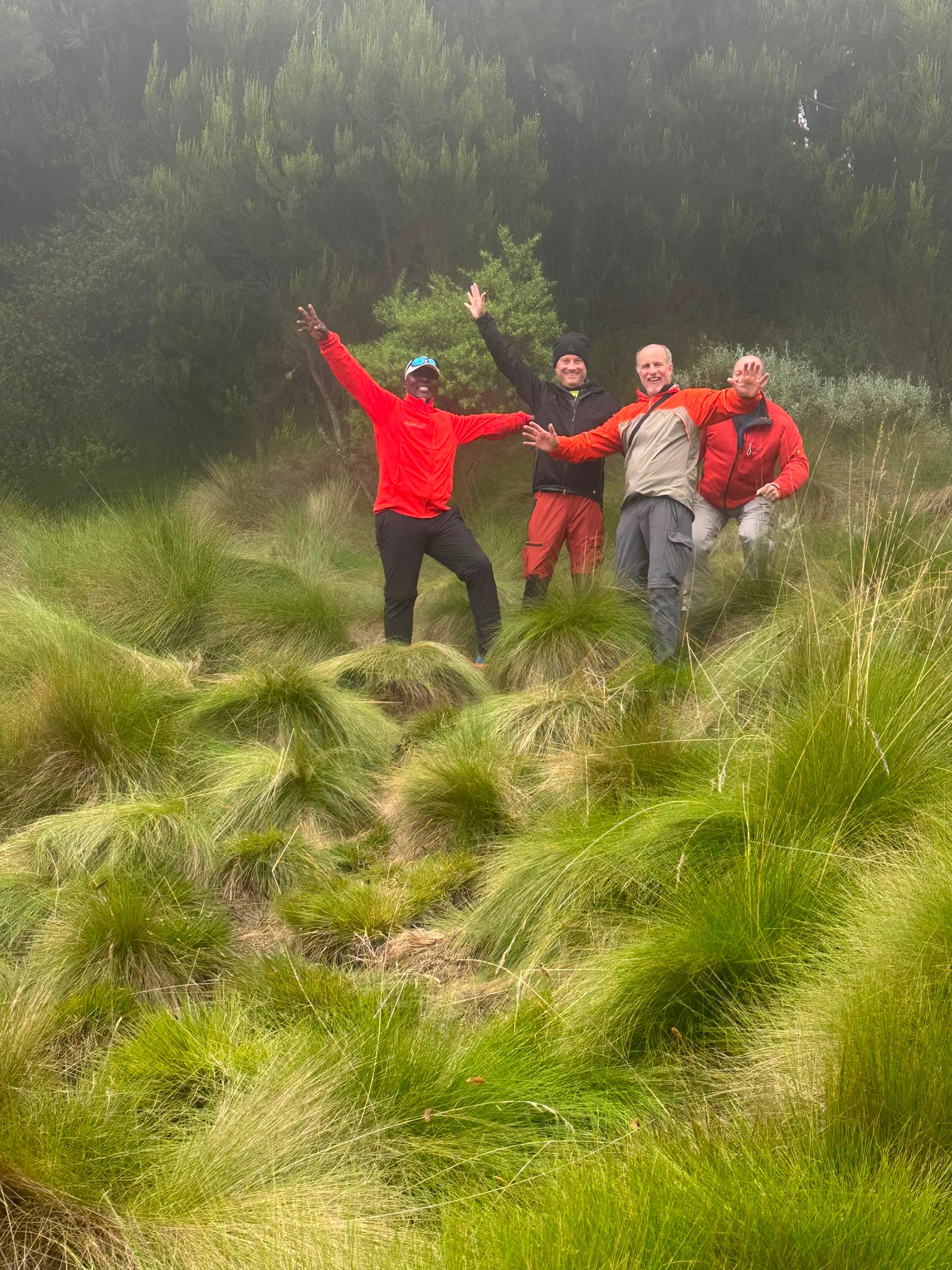 Kilimanjaro trekking terrain used for endurance training preparation