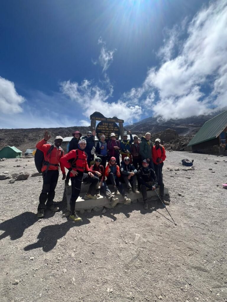 Lemosho Machame Kilimanjaro Trekking Team High Altitude Camp Tanzania