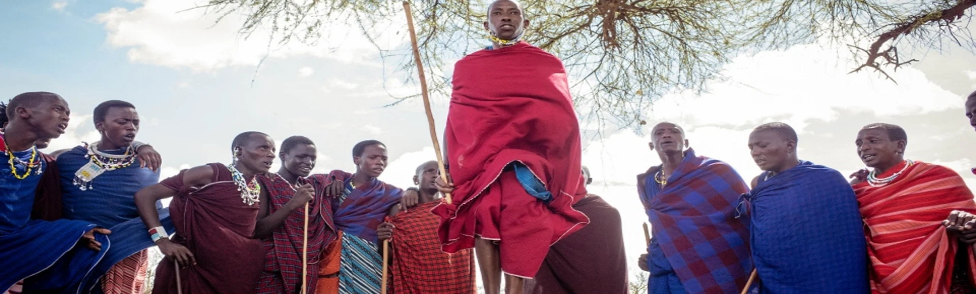 Maasai community gathering during authentic tanzania cultural experience