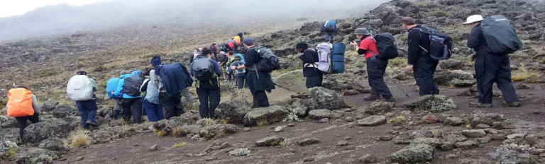 renting Kilimanjaro gear mountain climbing guide in Tanzania
