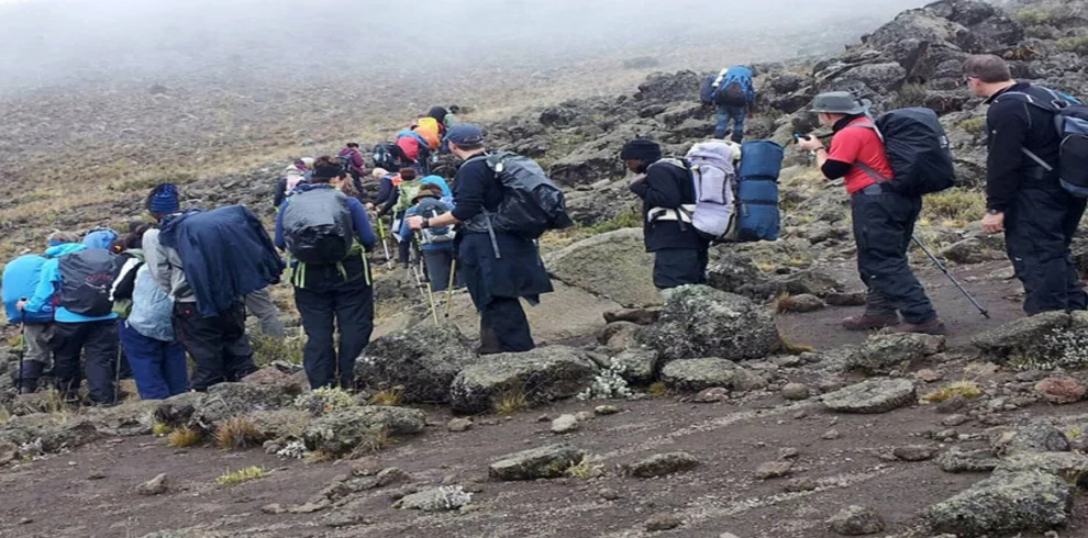 renting Kilimanjaro gear mountain climbing guide in Tanzania