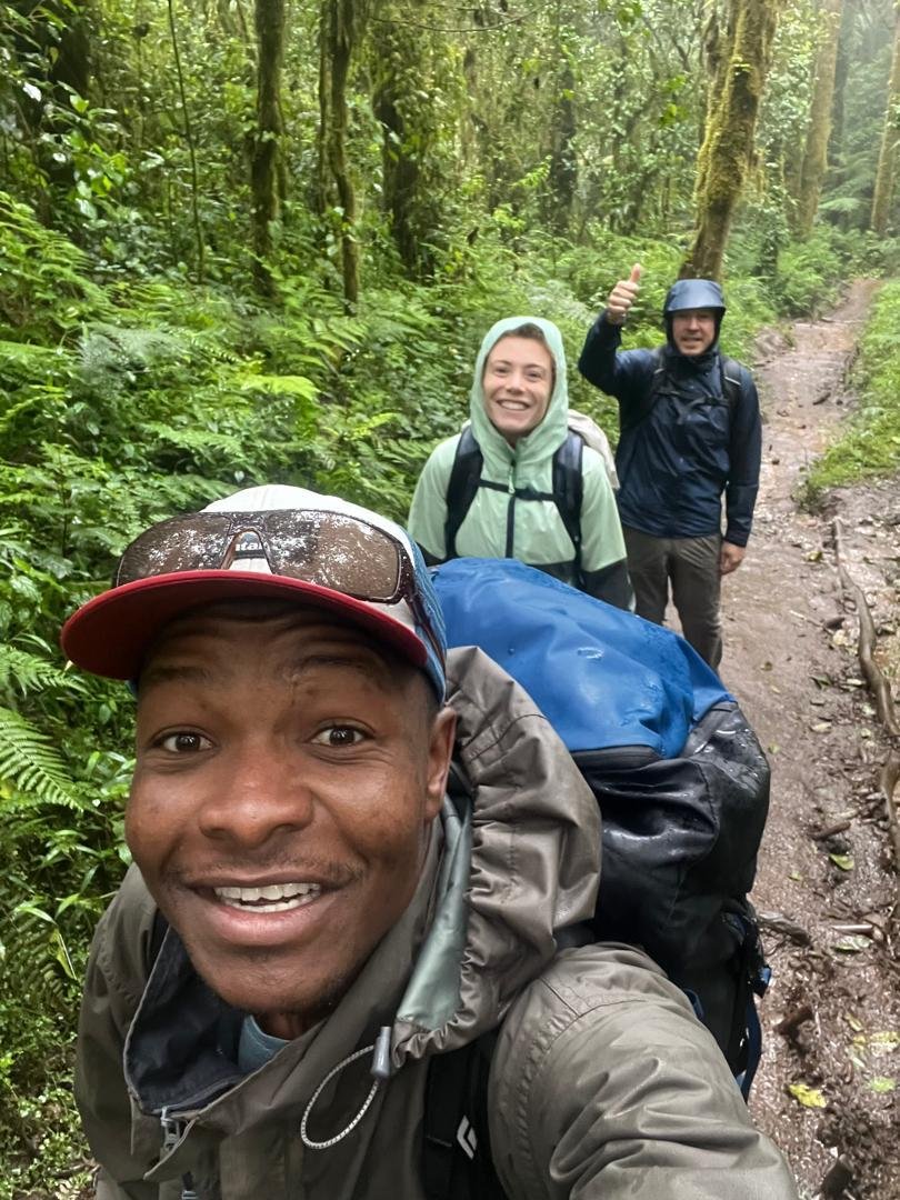 Kilimanjaro guides, porters & camp life planning photograph