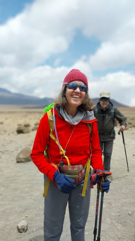 Marangu Route Kilimanjaro High Altitude Trekker Portrait Tanzania