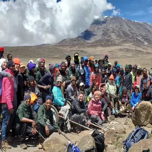 Mount kilimanjaro machame route scenic high altitude climbing and trekking adventure tanzania alternate view 02