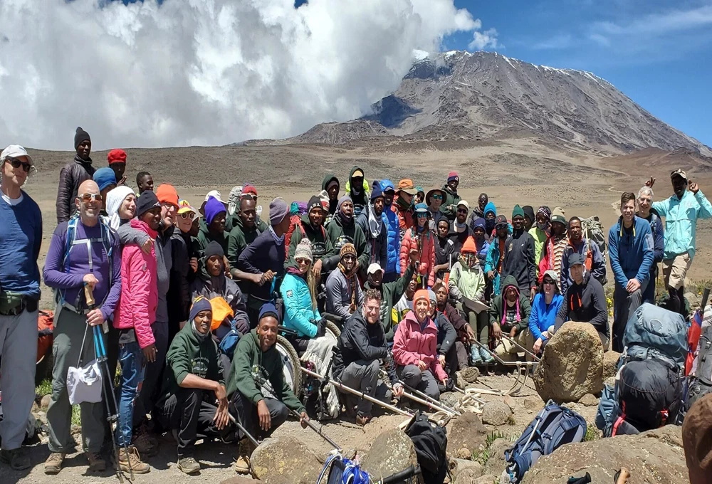Mount kilimanjaro machame route scenic high altitude climbing and trekking adventure tanzania alternate view 02