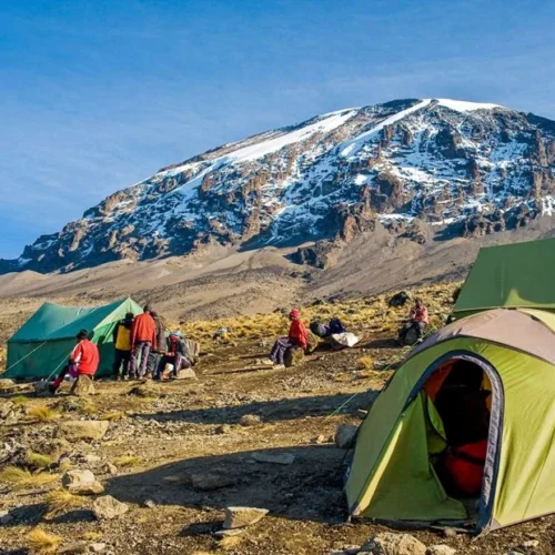 Mount kilimanjaro machame route scenic high altitude climbing and trekking adventure tanzania alternate view 04