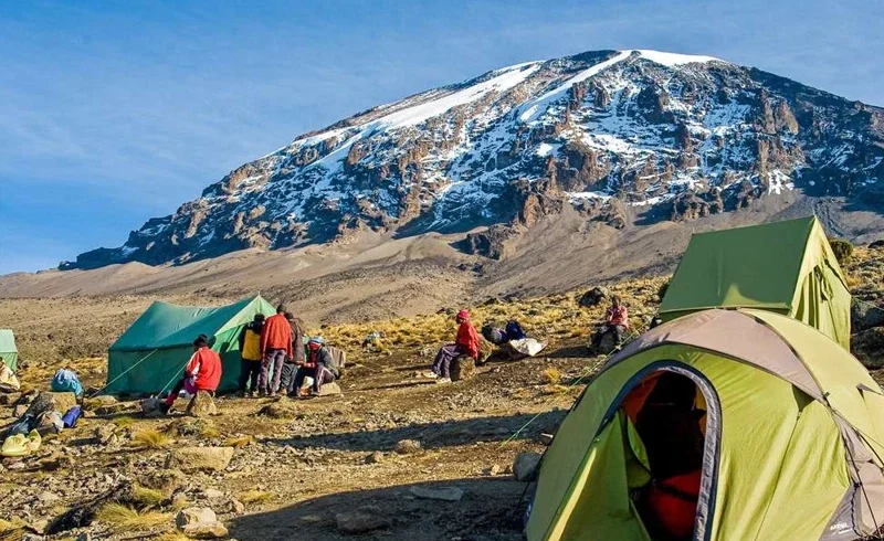 Mount kilimanjaro machame route scenic high altitude climbing and trekking adventure tanzania alternate view 04