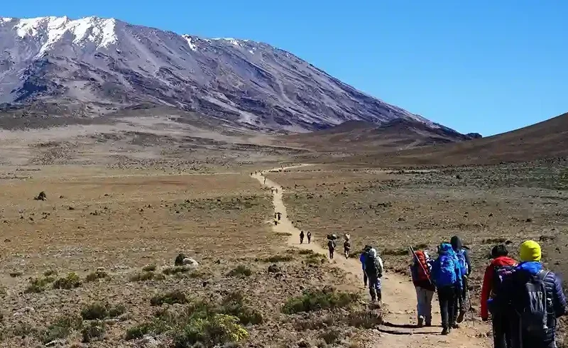 Barafu Camp Kilimanjaro mountain climbing guide in Tanzania