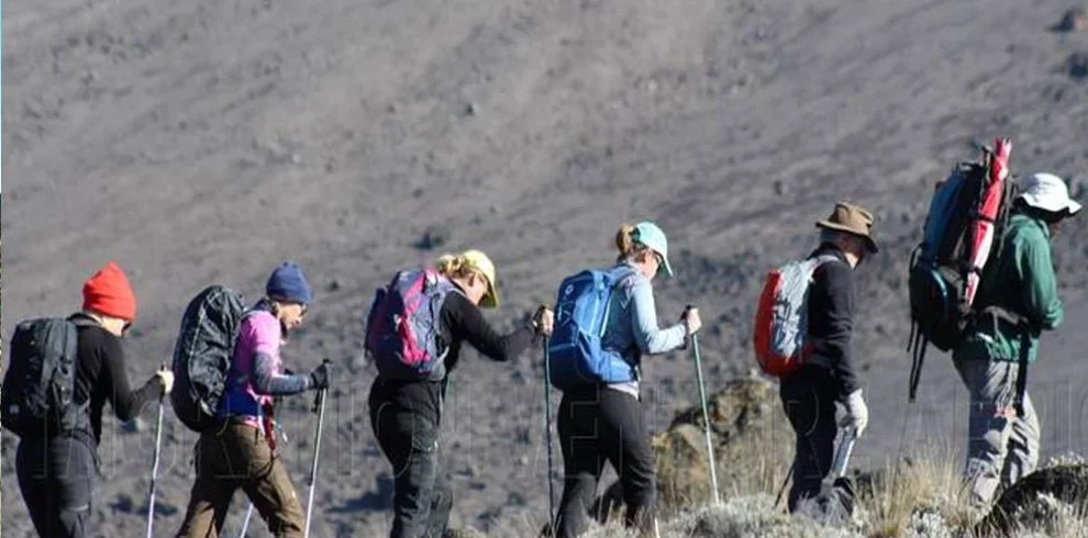 Mount kilimanjaro rongai route scenic high altitude climbing and trekking adventure tanzania alternate view 03