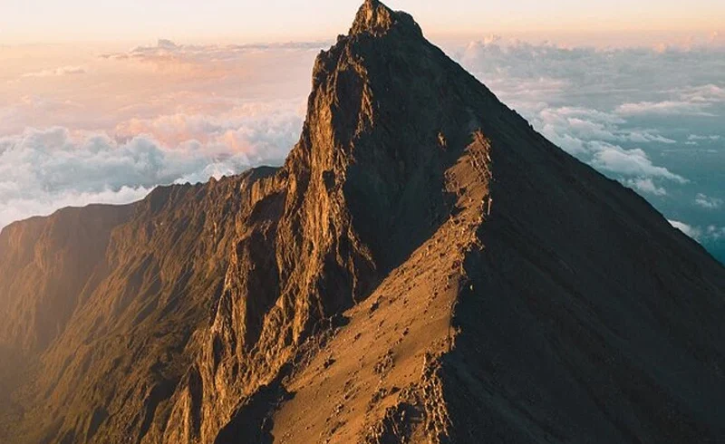 Socialist Peak Mount Meru summit mountain climbing guide in Tanzania