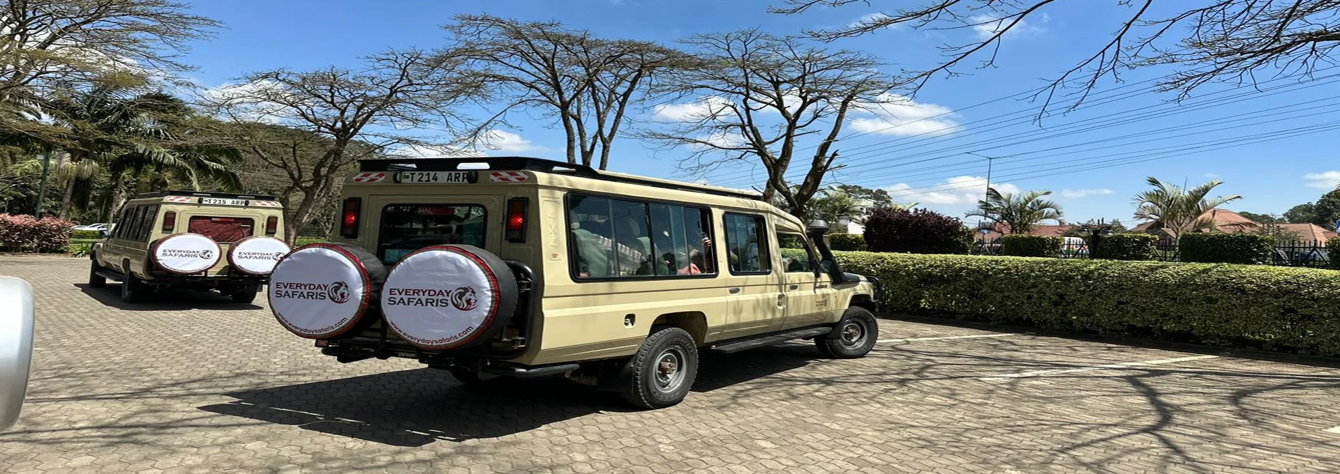 Private Tanzania safari vehicle and local guiding team