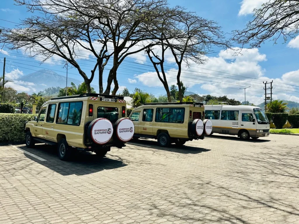 Tanzania Safari Four Wheel Drive Fleet Ready For Private Wildlife Tours 1