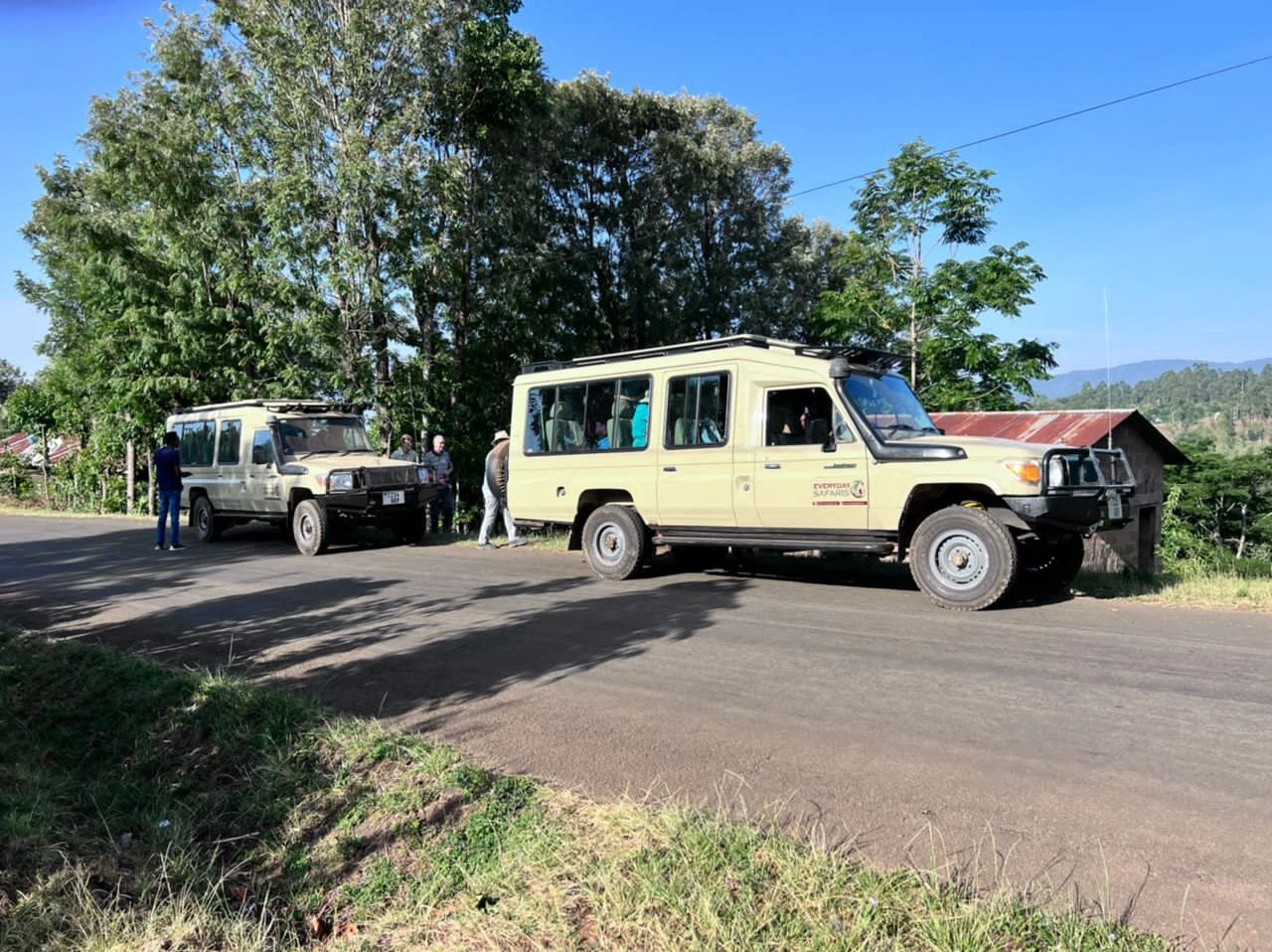 Professional local Tanzania safari guide supporting guests